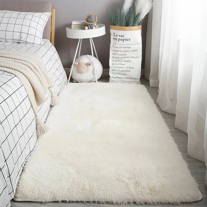 Cloud Tie-Dye Shag Rug | Fluffy Non-Slip Bedroom Rug