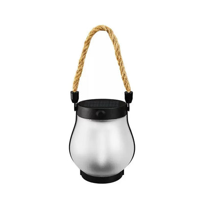 Ember Solar Flame Lantern | Flickering Hanging Garden Light