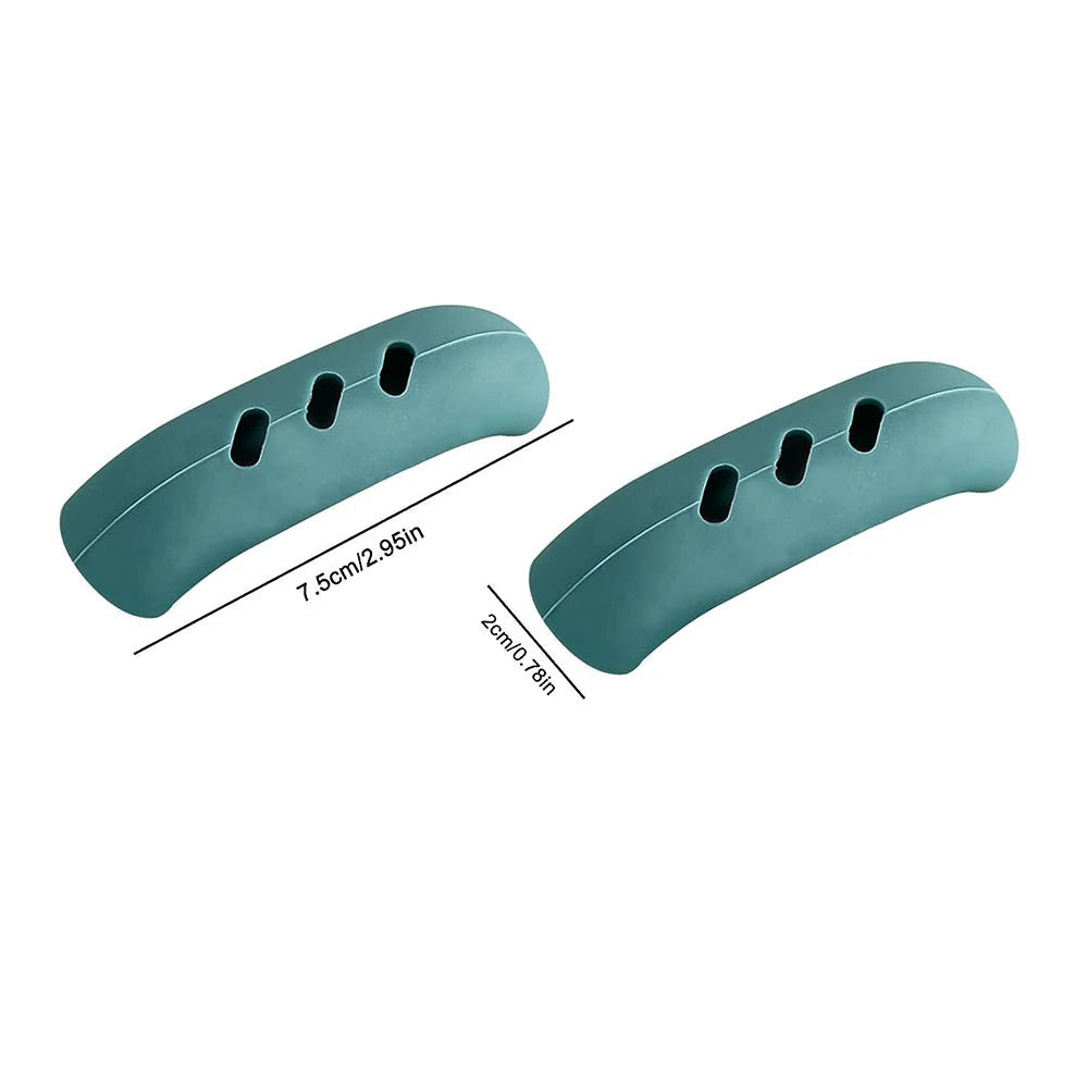 CoolGrip Handle Sleeves | Silicone Pan Handle Covers, 2 Pack