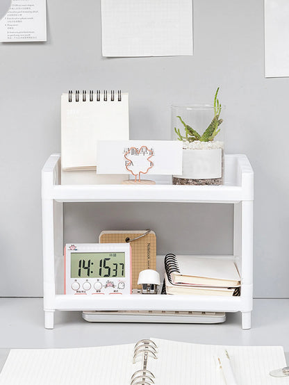 DeskDuo Storage Rack | Double-Layer Desktop Organiser