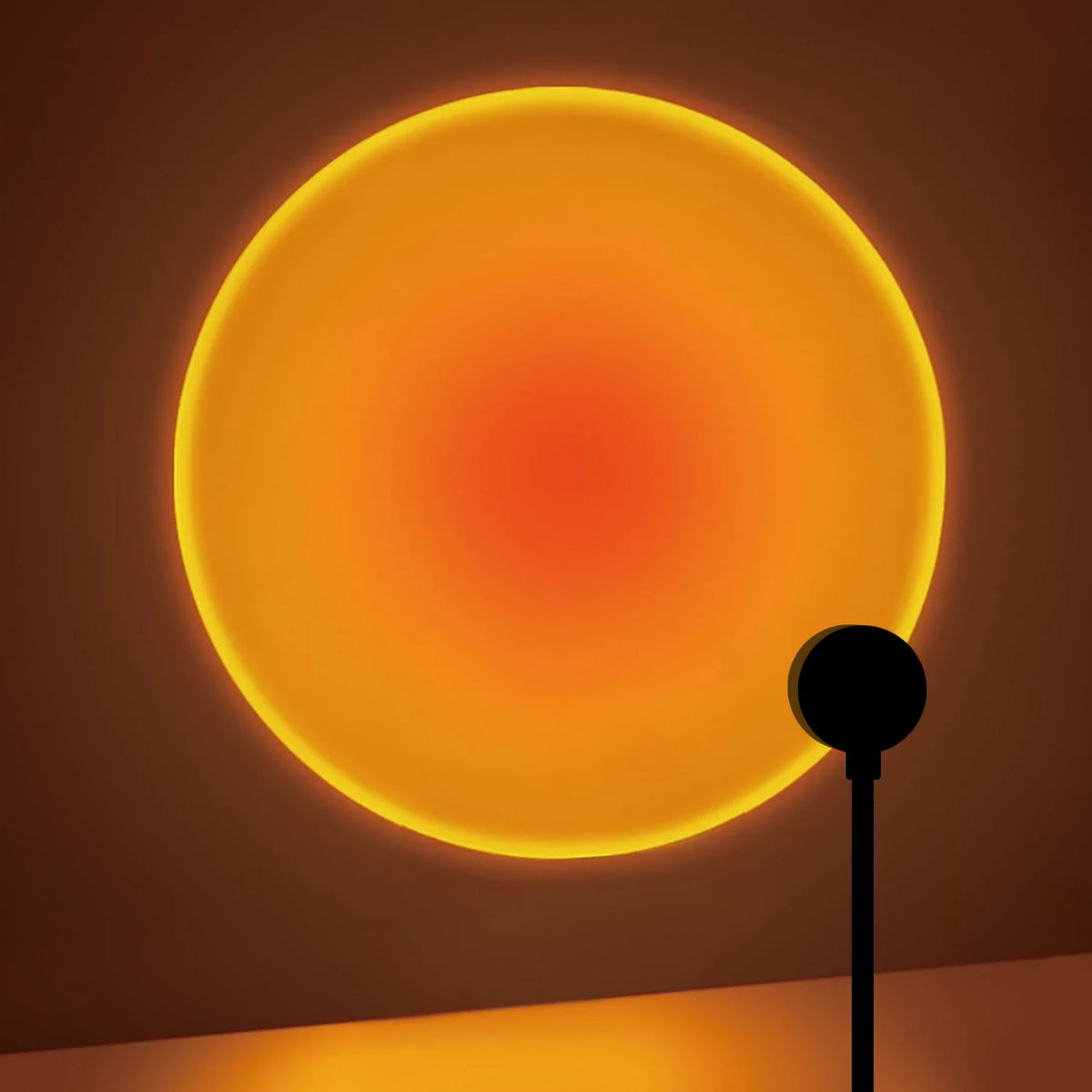 AfterGlow Sunset Projector | USB Rotating Mood Lamp