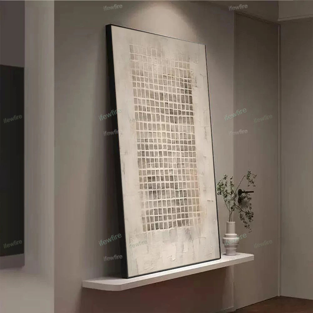 Atelier Abstract Canvas Art | Hand-Painted Textured Wall Painting