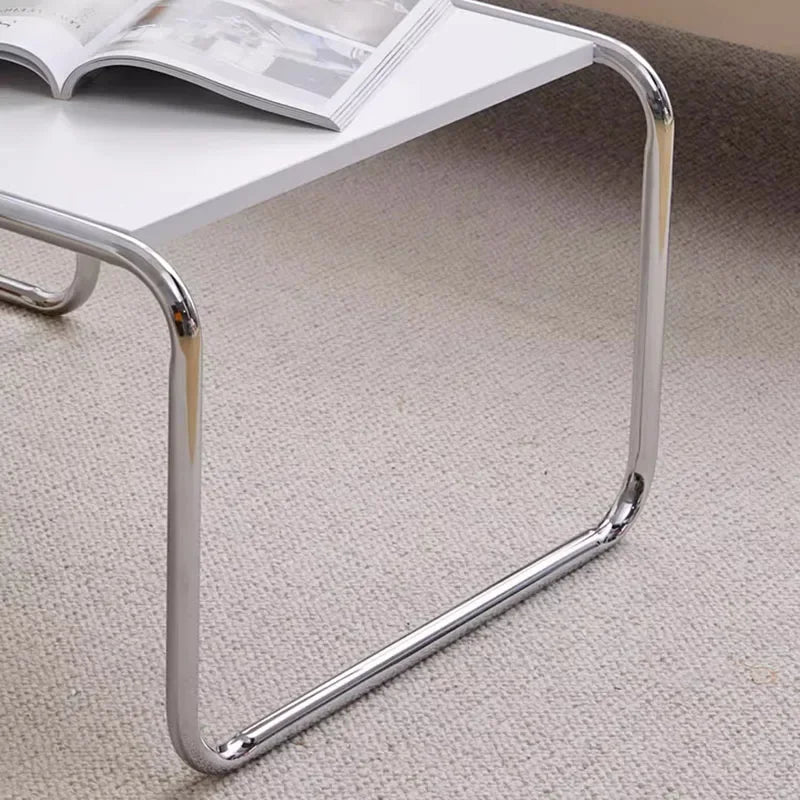 Loop Nesting Coffee Tables | Chrome Frame Minimalist Side Tables