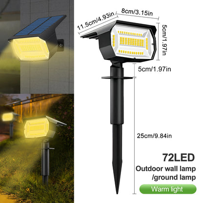YardBeam Solar Spotlight | 72 LED IP65 Landscape Light
