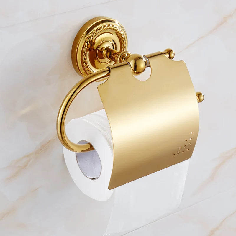 Regency Gold Bathroom Hardware | Polished Brass Towel Rails & Accessories
