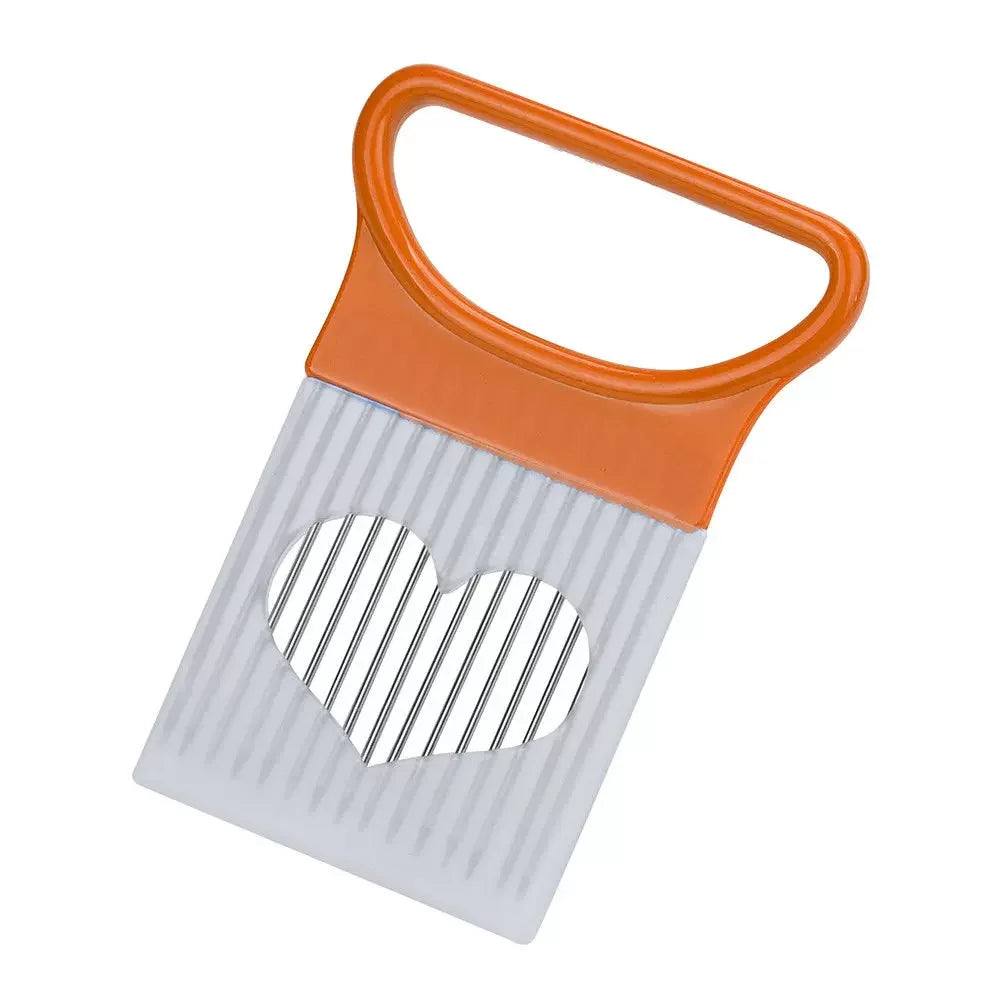 Crisp Cut Onion Holder | Stainless Steel Slicing Guide