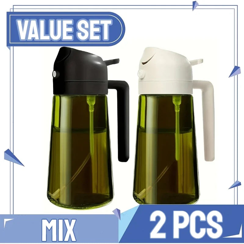 Sizzle 2-in-1 Oil Sprayer | Spray Bottle & Brush for Air Fryers