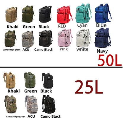 Ranger Tactical Backpack | 25L or 50L Waterproof Rucksack