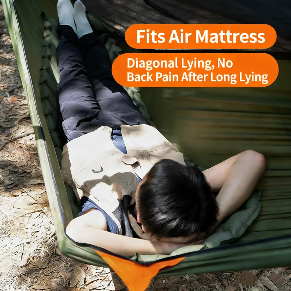 Ridgeline Bushcraft Hammock | Camping Hammock with Mosquito Net