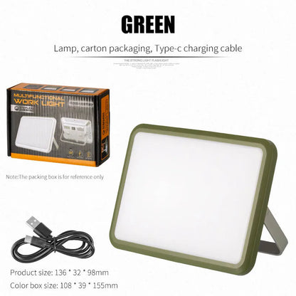 LumaGrip Work Light | Rechargeable Magnetic Camping Lamp