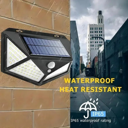SunGuard Solar Spotlight | 100 LED Motion Sensor Garden Light
