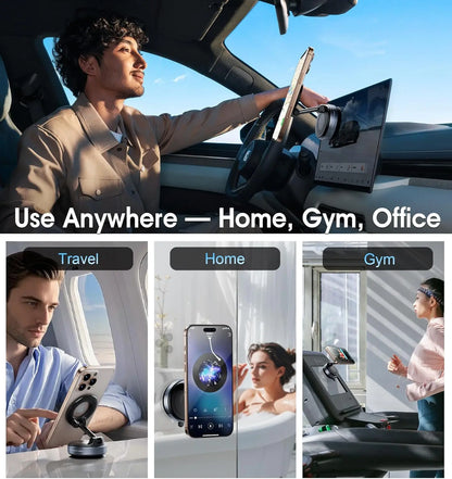SnapGrip Suction Mount | Magnetic Foldable Phone Holder