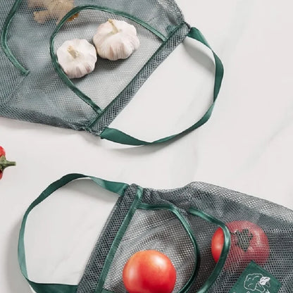 Orchard Hanging Produce Bags | Reusable Mesh Veggie Storage