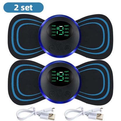 EaseWave EMS Massager | 8-Mode Neck & Body Pulse Pad