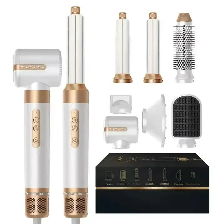 StyleWave 7-in-1 Air Styler | Hair Dryer, Curler and Straightener