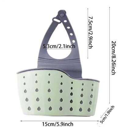 Drip Dry Tap Caddy | Hanging Sink Sponge Holder