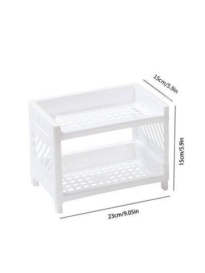 DeskDuo Storage Rack | Double-Layer Desktop Organiser