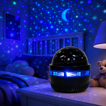 StarDome Night Projector | USB Galaxy Moon & Star Lamp