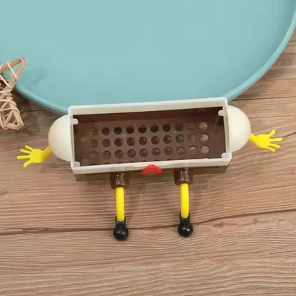 SinkSide Drain Caddy | Wall-Mounted Sponge & Brush Rack
