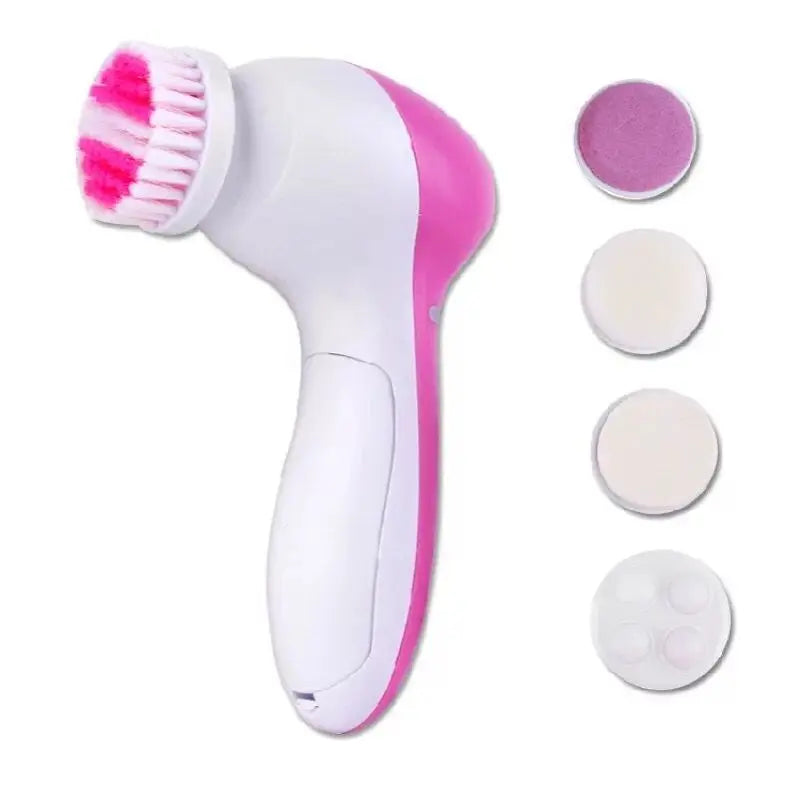 Bloom Facial Brush | 5-in-1 Battery Face Cleansing Brush