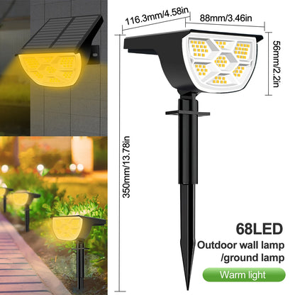 YardBeam Solar Spotlight | 72 LED IP65 Landscape Light