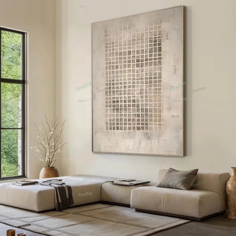 Atelier Abstract Canvas Art | Hand-Painted Textured Wall Painting