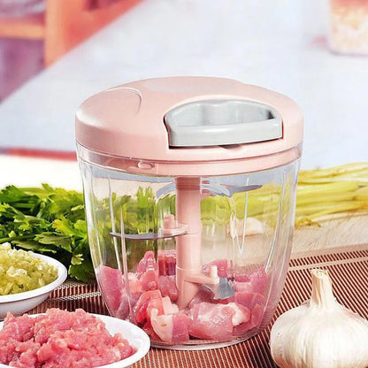 ChopMate Garlic Chopper | Manual Mincer, 500ml or 900ml