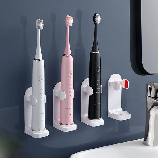 BrushDock Toothbrush Holder | Wall-Mount Electric Brush Stand