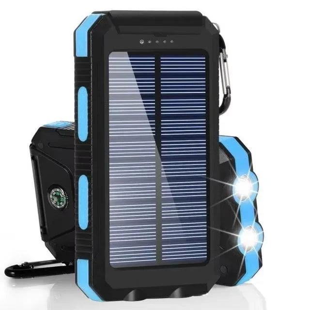 SunVault Solar Power Bank | High Capacity with LED Light