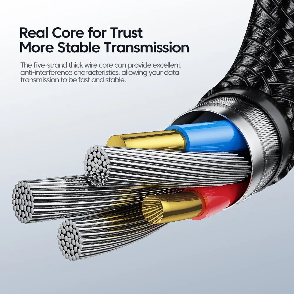 Rapid Braid Charging Cable | USB-C Fast Charge Cord, up to 3m