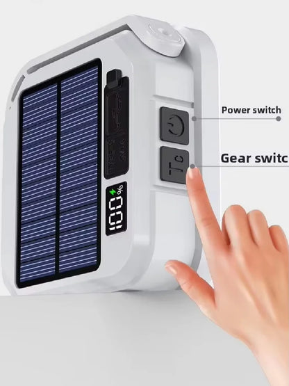 Sunrise Solar Camp Lamp | Rechargeable Hanging Work Light