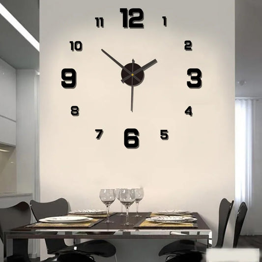 Float DIY Wall Clock | 3D Frameless Silent Clock