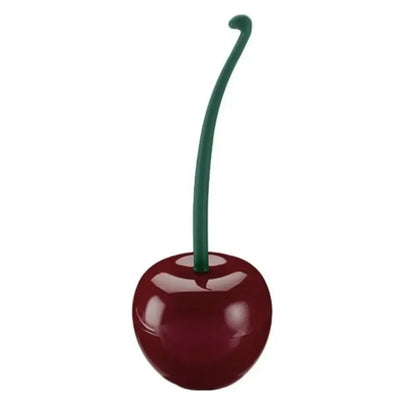 Cherry Pop Toilet Brush Set | Cute Bathroom Brush & Holder