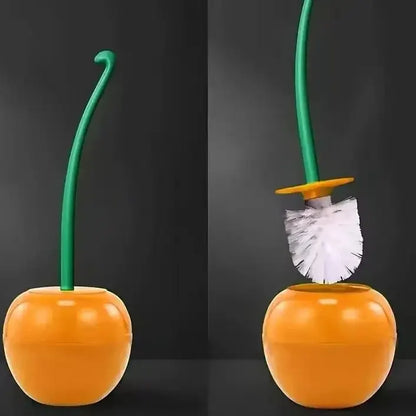Cherry Pop Toilet Brush Set | Cute Bathroom Brush & Holder