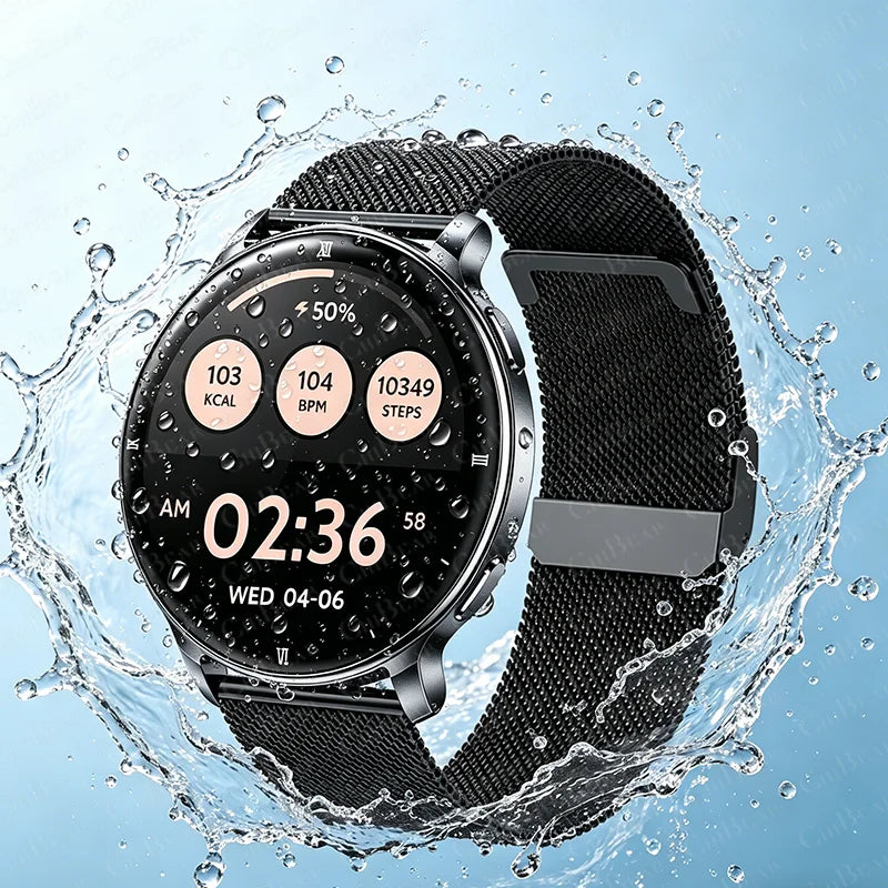 Aura AMOLED Smartwatch | Bluetooth Calling Fitness Watch