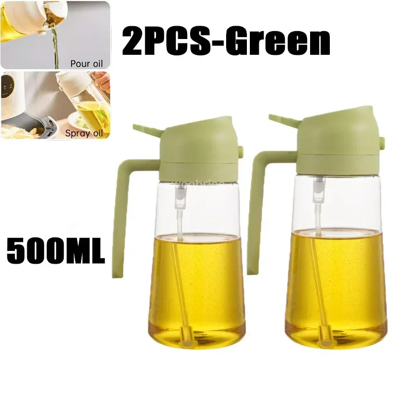 Sizzle 2-in-1 Oil Sprayer | Spray Bottle & Brush for Air Fryers