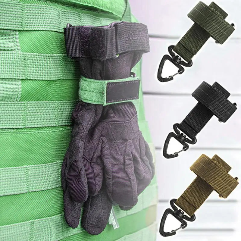 GripLock Glove Clip | Nylon Utility Hook for Belts & Bags