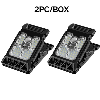Solstice Solar Clip Lamp | Motion Sensor Garden Wall Light