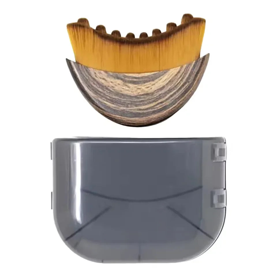 Contour Body Brush | Ergonomic Face & Body Massage Brush