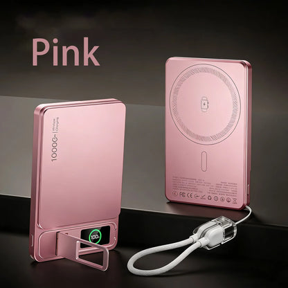 AlloyCharge Magnetic Power Bank | Digital Display, 20W