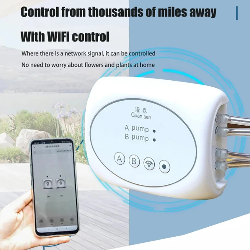 DripMate WiFi Plant Watering Kit | Automatic Drip Irrigation System