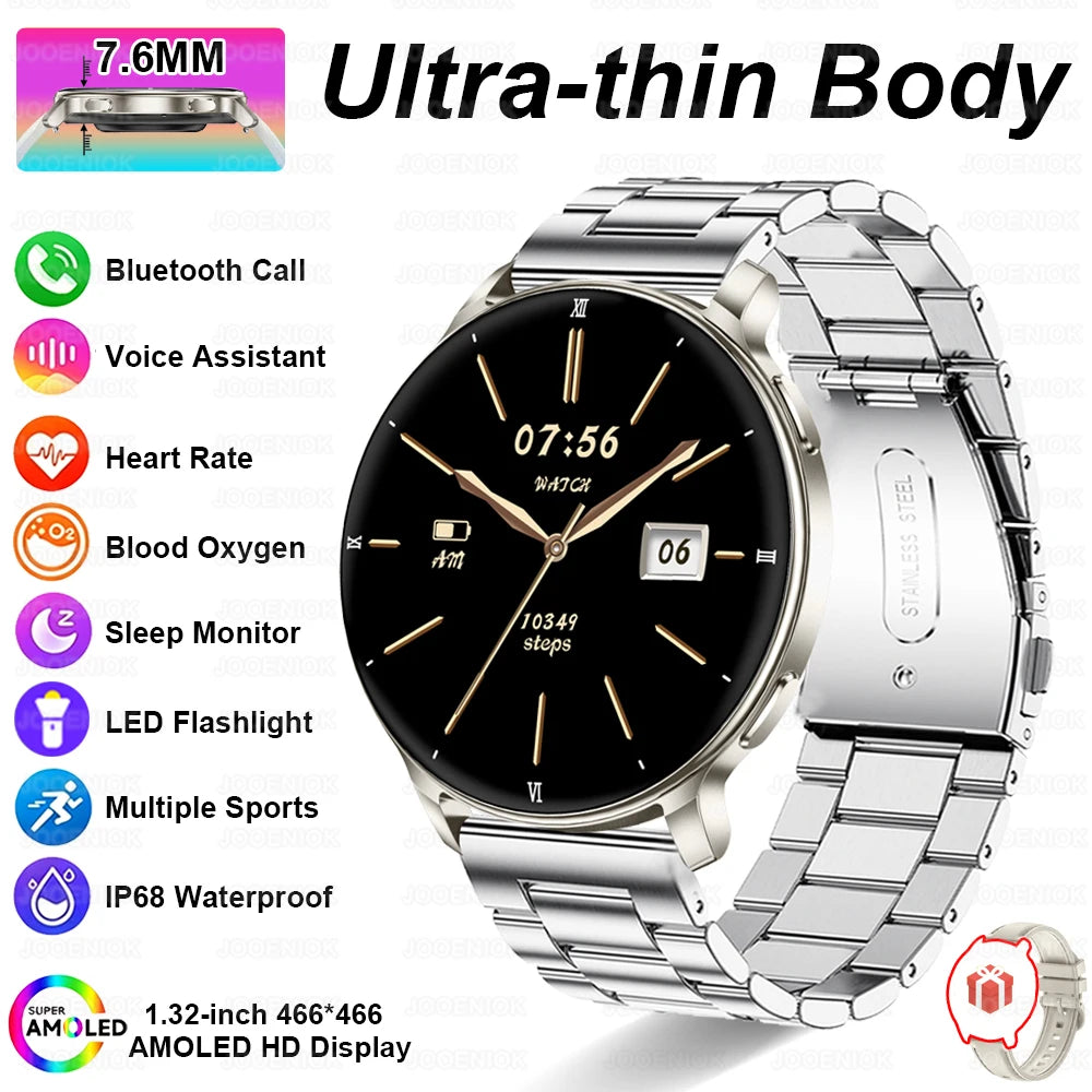 Aura AMOLED Smartwatch | Bluetooth Calling Fitness Watch