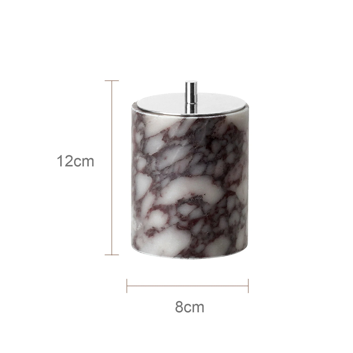 Viola Marble Bathroom Collection | Purple-Veined Natural Marble Accessories