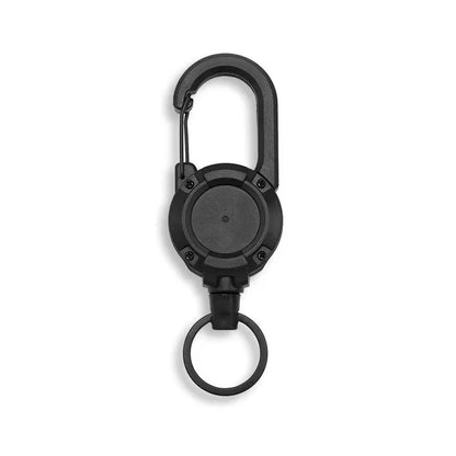 ReelGo Key Carabiner | Retractable Steel Wire Key Reel