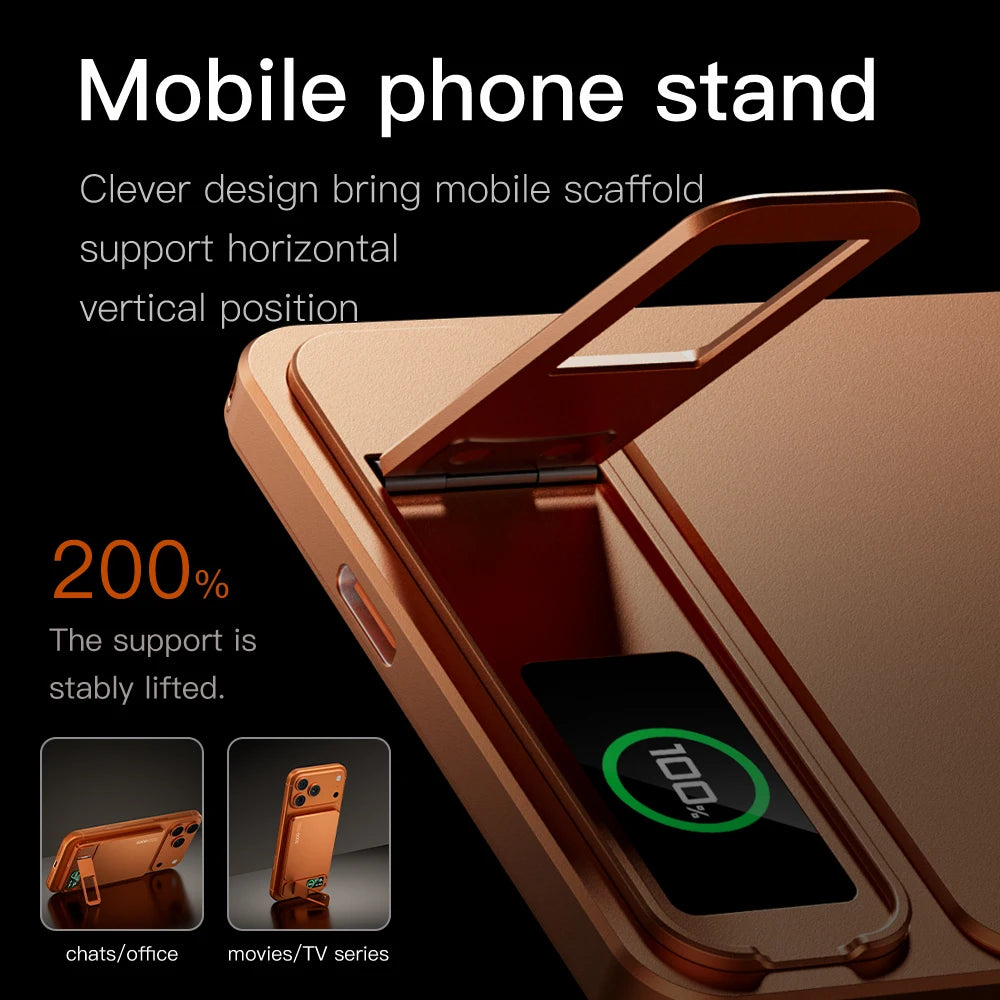 AlloyCharge Magnetic Power Bank | Digital Display, 20W