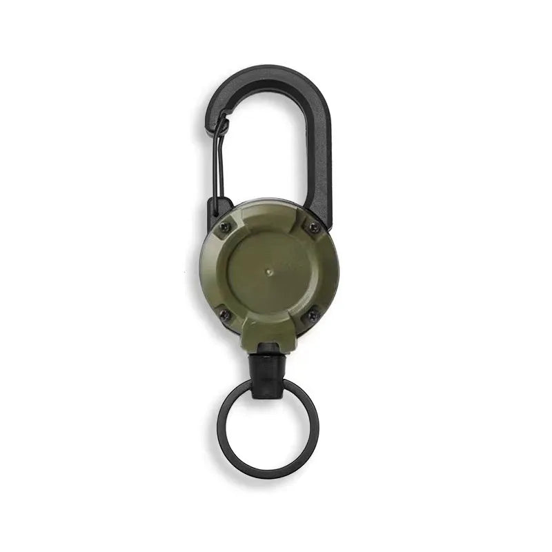 ReelGo Key Carabiner | Retractable Steel Wire Key Reel