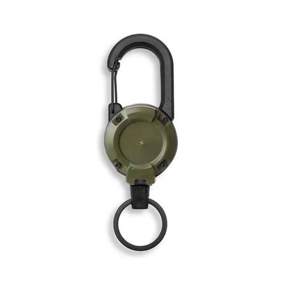 ReelGo Key Carabiner | Retractable Steel Wire Key Reel