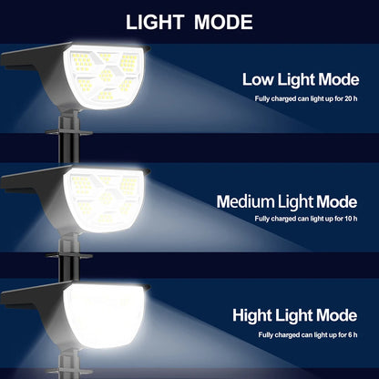YardBeam Solar Spotlight | 72 LED IP65 Landscape Light