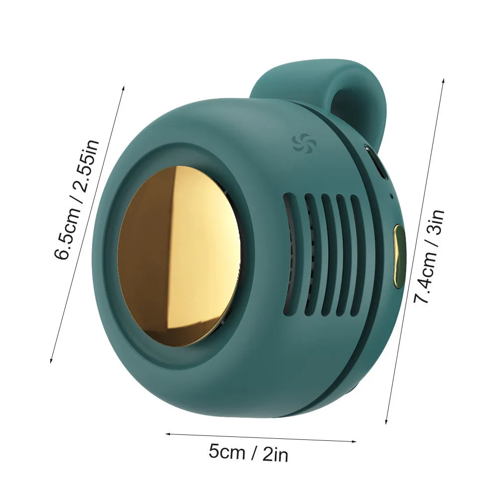 Whisper Neck Fan | Bladeless Hanging Fan, 3 Speeds