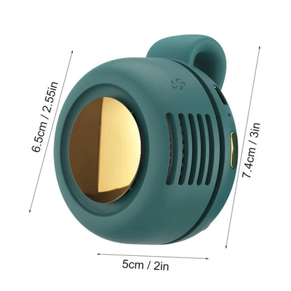 Whisper Neck Fan | Bladeless Hanging Fan, 3 Speeds